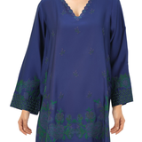 Graceful Silk Co-Ord with Embroidery