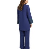 Graceful Silk Co-Ord with Embroidery