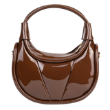 Trendy Glossy Hobo Fashion HandBag